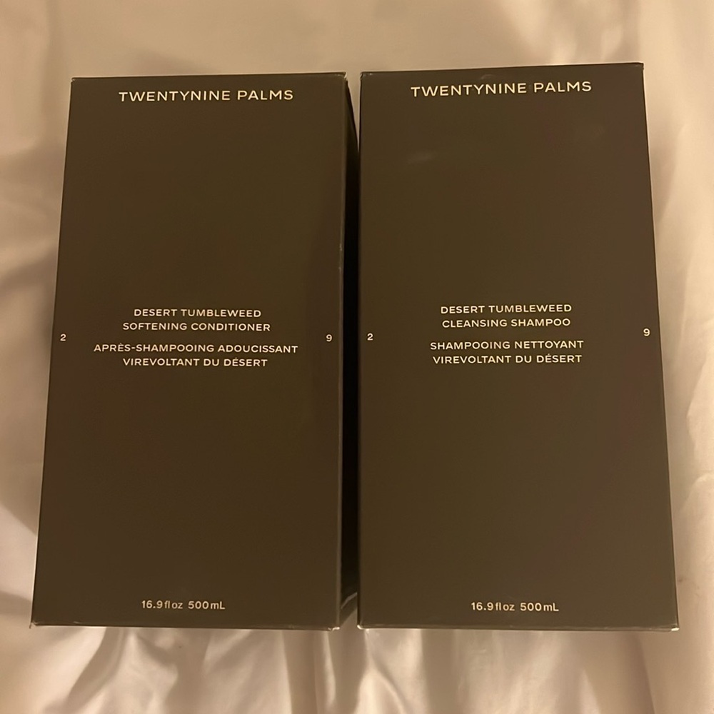 Twentynine Palms Shampoo & Conditioner Set New